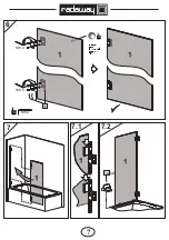 Предварительный просмотр 7 страницы Radaway Carena PNJ Assembly Instruction Manual