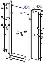 Preview for 2 page of Radaway Eos DWS Assembly Instruction Manual