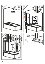 Предварительный просмотр 4 страницы Radaway Eos II PND Assembly Instruction Manual