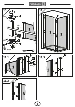 Preview for 8 page of Radaway Eos KDS Assembly Instruction Manual