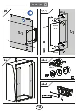 Preview for 10 page of Radaway ESPERA DWD Assembly Instruction Manual