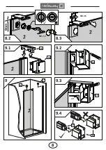 Preview for 8 page of Radaway Espera DWJ Assembly Instruction Manual