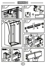 Preview for 9 page of Radaway Espera DWJ Assembly Instruction Manual