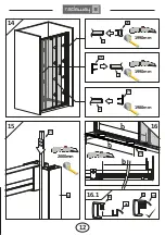 Preview for 12 page of Radaway Espera DWJ Assembly Instruction Manual