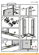 Preview for 7 page of Radaway Espera KDD Assembly Instruction Manual