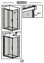 Preview for 18 page of Radaway Espera KDJ Assembly Instruction Manual