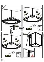 Preview for 9 page of Radaway Essenza New PTJ Assembling Instruction