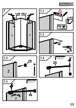 Preview for 14 page of Radaway Essenza New PTJ Assembling Instruction