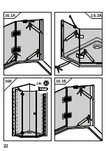 Preview for 23 page of Radaway Essenza New PTJ Assembling Instruction