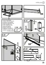 Предварительный просмотр 23 страницы Radaway Euphoria KDJ Assembling Instruction