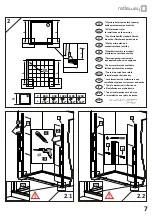 Предварительный просмотр 7 страницы Radaway Fuenta New DWJS Assembly Instruction Manual