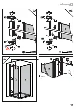 Preview for 11 page of Radaway Fuenta New KDJ-B Assembly Instruction Manual