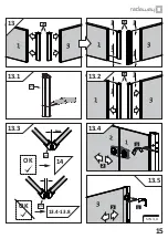 Preview for 15 page of Radaway Fuenta New KDJ-B Assembly Instruction Manual