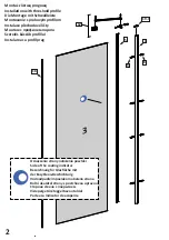 Предварительный просмотр 2 страницы Radaway Fuenta New KDJ+S Assembly Instruction Manual