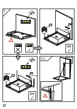 Предварительный просмотр 12 страницы Radaway Fuenta New KDJ+S Assembly Instruction Manual