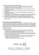 Предварительный просмотр 34 страницы Radaway Fuenta New KDJ+S Assembly Instruction Manual