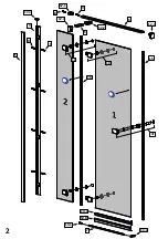 Preview for 2 page of Radaway Fuenta New KDJ Assembly Instruction Manual