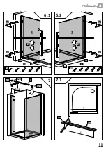 Preview for 11 page of Radaway Fuenta New KDJ Assembly Instruction Manual