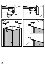 Preview for 26 page of Radaway Fuenta New KDJ Assembly Instruction Manual