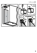 Предварительный просмотр 5 страницы Radaway Idea Assembly Instructions Manual