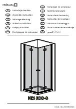 Preview for 1 page of Radaway NES KDD-B Assembly Instruction Manual