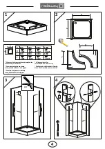 Preview for 4 page of Radaway Premium Plus C Assembly Instruction Manual