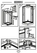 Preview for 7 page of Radaway Premium Plus C Assembly Instruction Manual