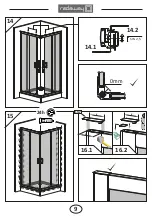 Preview for 9 page of Radaway Premium Plus C Assembly Instruction Manual