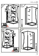 Предварительный просмотр 5 страницы Radaway Torrenta DWJS Assembly Instruction Manual