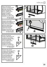 Предварительный просмотр 13 страницы Radaway Torrenta DWJS Assembly Instruction Manual