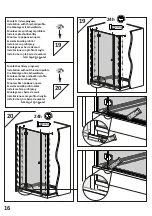 Предварительный просмотр 16 страницы Radaway Torrenta DWJS Assembly Instruction Manual