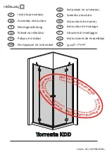 Radaway Torrenta KDD Assembly Instructions Manual preview