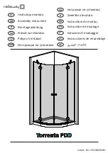 Preview for 1 page of Radaway Torrenta PDD Assembly Instruction Manual