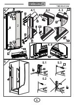 Preview for 6 page of Radaway Treviso DW Assembly Instruction Manual