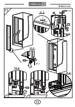 Preview for 11 page of Radaway Treviso DW Assembly Instruction Manual