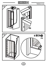 Preview for 12 page of Radaway Treviso DW Assembly Instruction Manual