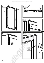 Предварительный просмотр 6 страницы Radaway Twist DW Assembly Instruction Manual