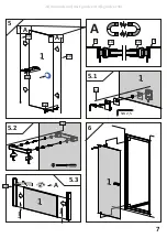 Предварительный просмотр 7 страницы Radaway Twist DW Assembly Instruction Manual