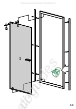 Предварительный просмотр 11 страницы Radaway Twist DW Assembly Instruction Manual