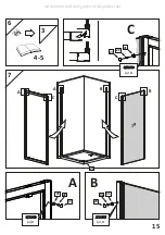 Предварительный просмотр 15 страницы Radaway Twist DW Assembly Instruction Manual