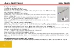 Preview for 14 page of Radcal Accu-Gold Touch User Manual