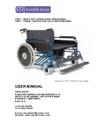 RADCLIFFE REHABILITATION SERVICES TINA FHD800 User Manual preview