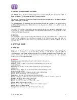 Preview for 5 page of RADCLIFFE REHABILITATION SERVICES TINA FHD800 User Manual