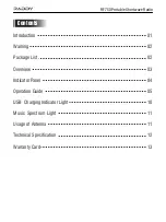 Предварительный просмотр 2 страницы Raddy RF750 User Manual