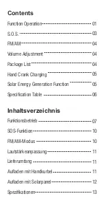 Preview for 2 page of Raddy SW5-W User Manual