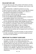 Preview for 3 page of Raddy WF-55C User Manual