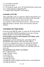 Preview for 9 page of Raddy WF-55C User Manual