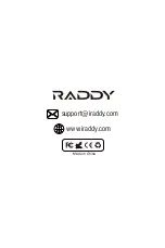 Preview for 44 page of Raddy WF-60C User Manual