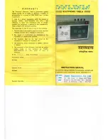 Radel Electronics Taalmala Instruction Manual preview