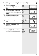 Preview for 21 page of RADEMACHER 3250 13 71 Instruction Manual For The Electrical Connection And For Commissioning